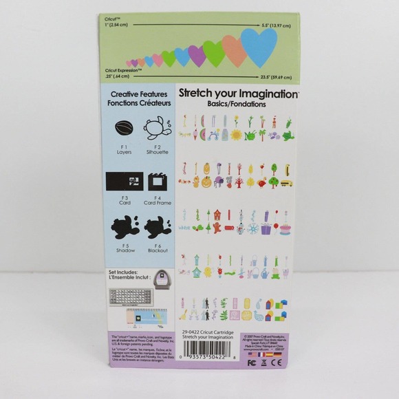 Cricut Stretch Your Imagination Carriage Wedding, Gingerbread, Food, Trees - Picture 2 of 3